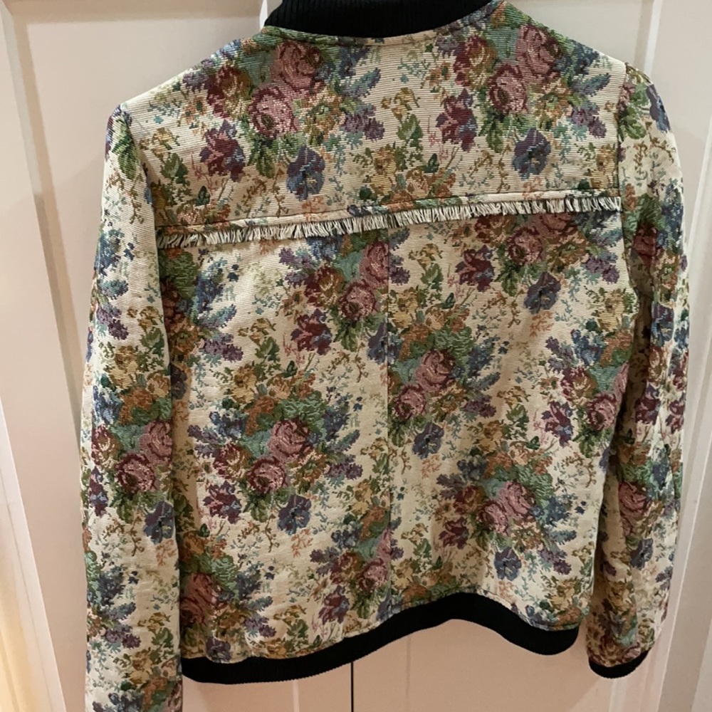 Multi Colored Bomber Jacket - image 3